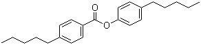 4-戊基苯甲酸 4-戊基苯酯分子结构 (CAS 74305-48-9)