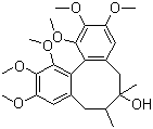 五味子素分子结构 (CAS 7432-28-2)