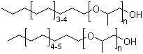 C12-C15 脂肪醇聚氧丙烯醚分子结构 (CAS 74499-34-6)