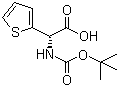 Boc-(R)-2-Thienylglycine molecular structure (CAS 74562-03-1)