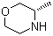 (R)-3-甲基吗啉分子结构 (CAS 74572-04-6)