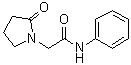 2-氧代-N-苯基-1-吡咯烷乙酰胺分子结构 (CAS 7458-01-7)