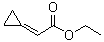 结构式 CAS# 74592-36-2, 环丙亚基乙酸乙酯