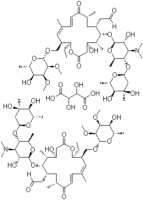 酒石酸泰洛星分子结构 (CAS 74610-55-2)