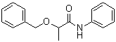 N-苯基-2-(苯基甲氧基)丙酰胺分子结构 (CAS 7462-58-0)