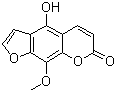 4-羟基异虎耳草素分子结构 (CAS 7471-73-0)