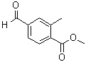 4-甲酰基-2-甲基苯甲酸甲酯分子结构 (CAS 74733-23-6)