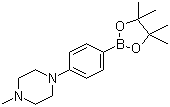 4-(4-Methyl-1-piperazinyl)benzeneboronic acid pinacol ester molecular structure (CAS 747413-21-4)