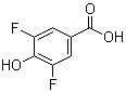 3,5-二氟-4-羟基苯甲酸分子结构 (CAS 74799-63-6)