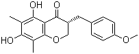 甲基麦冬黄烷酮 B分子结构 (CAS 74805-91-7)