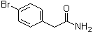 4-溴苯乙酰胺分子结构 (CAS 74860-13-2)