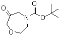 6-氧代-[1,4]氧杂氮杂环庚烷-4-羧酸叔丁酯分子结构 (CAS 748805-97-2)