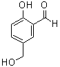 2-羟基-5-(羟基甲基)苯甲醛分子结构 (CAS 74901-08-9)