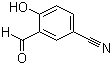 3-Formyl-4-hydroxybenzonitrile  molecular structure (CAS 74901-29-4)