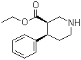 (3R,4R)-4-苯基哌啶-3-甲酸乙酯分子结构 (CAS 749192-64-1)