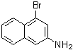 4-溴-2-萘胺分子结构 (CAS 74924-94-0)