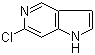 6-氯-5-氮杂吲哚分子结构 (CAS 74976-31-1)