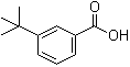 3-叔丁基苯甲酸分子结构 (CAS 7498-54-6)