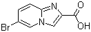 6-溴咪唑并[1,2-a]吡啶-2-羧酸分子结构 (CAS 749849-14-7)