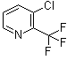 3-氯-2-(三氟甲基)吡啶分子结构 (CAS 749875-32-9)