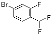1-溴-3-氟-4-二氟甲基苯分子结构 (CAS 749932-17-0)