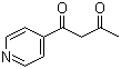 1-(4-Pyridinyl)-1,3-butanedione molecular structure (CAS 75055-73-1)