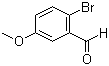 2-溴-5-甲氧基苯甲醛分子结构 (CAS 7507-86-0)