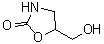 结构式 CAS# 7517-99-9, 5-(羟甲基)恶唑烷-2-酮