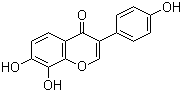 structure of CAS# 75187-63-2, 7,8-Dihydroxy-3-(4-hydroxyphenyl)chromen-4-one