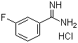 3-氟苄脒盐酸盐分子结构 (CAS 75207-72-6)