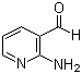 2-氨基-3-吡啶甲醛分子结构 (CAS 7521-41-7)
