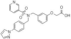 Taprenepag分子结构 (CAS 752187-80-7)