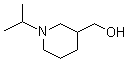 1-异丙基-3-哌啶甲醇分子结构 (CAS 752970-45-9)