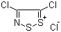 4,5-Dichloro-1,2,3-dithiazolium chloride molecular structure (CAS 75318-43-3)