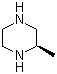 (R)-(-)-2-甲基哌嗪分子结构 (CAS 75336-86-6)