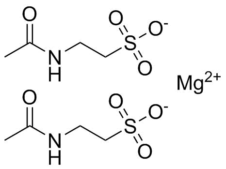 双(2-乙酰氨基甲磺酸酯)镁分子结构 (CAS 75350-40-2)