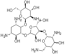 巴龙霉素分子结构 (CAS 7542-37-2)