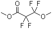 2,2,3,3-四氟-3-甲氧基丙酸甲酯分子结构 (CAS 755-73-7)