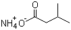3-甲基丁酸铵盐分子结构 (CAS 7563-33-9)