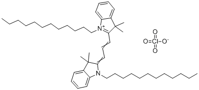 DilC12(3)（碘化物）分子结构 (CAS 75664-01-6)