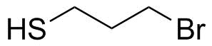 3-溴丙烷-1-硫醇分子结构 (CAS 75694-39-2)