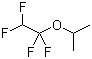 structure of CAS# 757-11-9, 1-Isopropoxy-1,1,2,2-tetrafluoroethane;2-(1,1,2,2-Tetrafluoroethoxy)propane; Isopropyl 1,1,2,2-tetrafluoroethyl ether