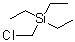 (氯甲基)三乙基硅烷分子结构 (CAS 757-34-6)
