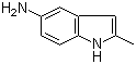 5-氨基-2-甲基吲哚分子结构 (CAS 7570-49-2)