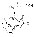 林泽兰内酯 C分子结构 (CAS 757202-11-2)