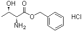 D-苏氨酸苄酯盐酸盐分子结构 (CAS 75748-36-6)