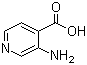 3-氨基-4-吡啶羧酸分子结构 (CAS 7579-20-6)