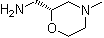 (R)-4-甲基-2-吗啉甲胺分子结构 (CAS 757910-97-7)