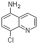 8-Chloro-5-quinolinamine molecular structure (CAS 75793-58-7)