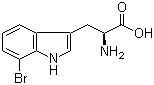 structure of CAS# 75816-19-2, 7-Bromo-L-tryptophan